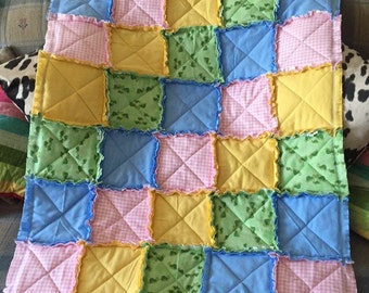 Flannel Baby Rag Quilt