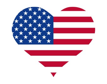 Download American Flag Monogram SVG 4th of July SVG Chevron Flag Svg