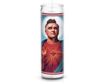 Morrissey Celebrity Prayer Candle
