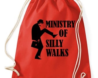 No1 Monty Python Ministry of silly walks-gym bags