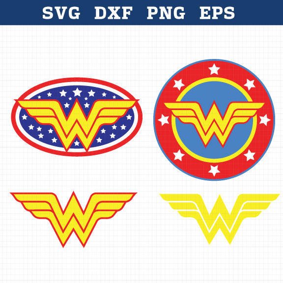 Download Wonder Woman SvgDxfEpsPng Super Heroes SVG Files Super