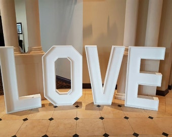 5ft Grand L.O.V.E Marquee Letters