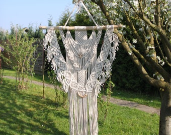 Macrame wall hanging - Home decor - Macrame diy - Decoration - Texture - Bohemian wall decor