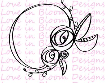 Floral Wreath SVG
