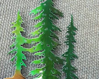 Three Trees Art Medium