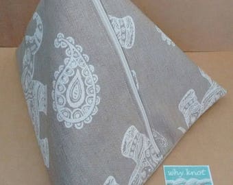 Toiletry bag/Bikibag resin fabric elephant