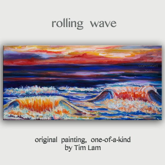 Original mixed Oil paint over Acrylic paint Abstract art