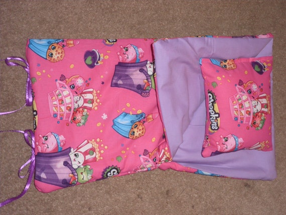 Handmade Sleeping Bag Shopkins Fits 18 By Theuniqueaccessories