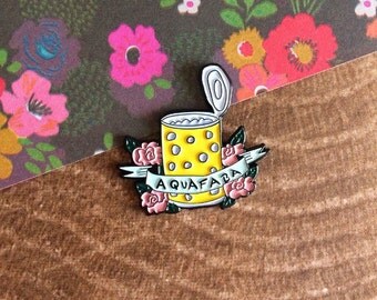 AQUAFABA Vegan Enamel Pin