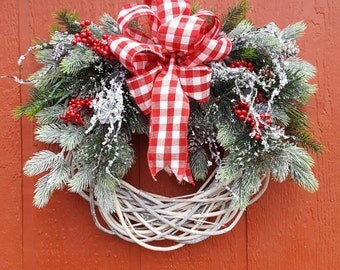 Winter Wreath...Iced Wreath...