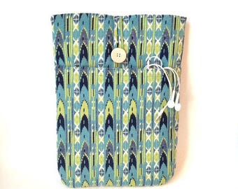 Tribal Laptop Case, Macbook Air Sleeve, Macbook Air Case, 13 inch Macbook Air Cover,13 inch Macbook Air Case, Laptop Sleeve,Pro Navajo Green