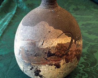 Raku, Raku Vase, Ceramic Vase, Raku Pottery, Raku Urn, Raku Bowl, Pottery, Pottery Vase, Pottery handmade, Handmade Pottery, clay pots