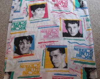 NKOTB Flat Sheet New Kids On The Block