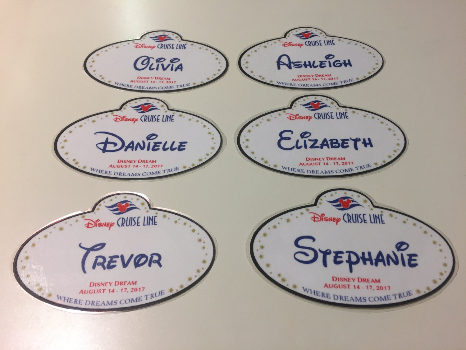 DCL Fish Extender Gifts Personalized Name Tag FE