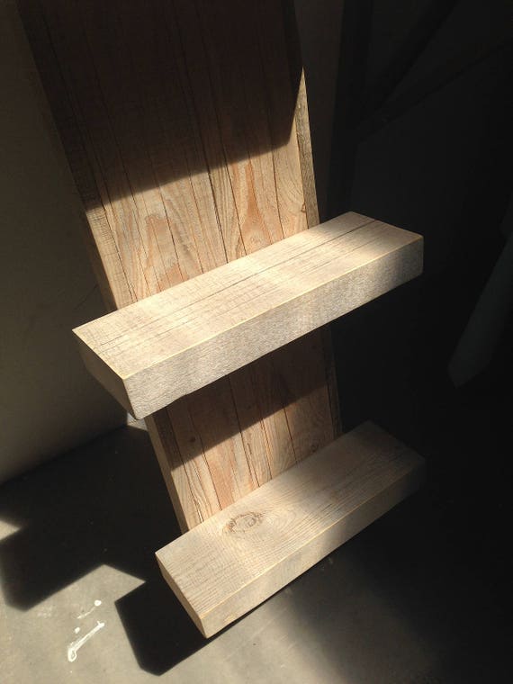 Items similar to Tall Shelf Reclaimed Wood Wall Decor Book on Etsy