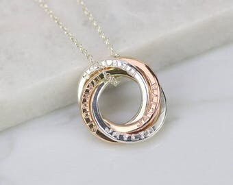 Rose gold mom jewelry for her, names necklace rose gold necklace names, personalized grandparent gifts for mom necklace - Lilia