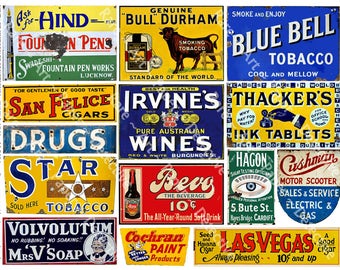 vintage cigar labels etsy