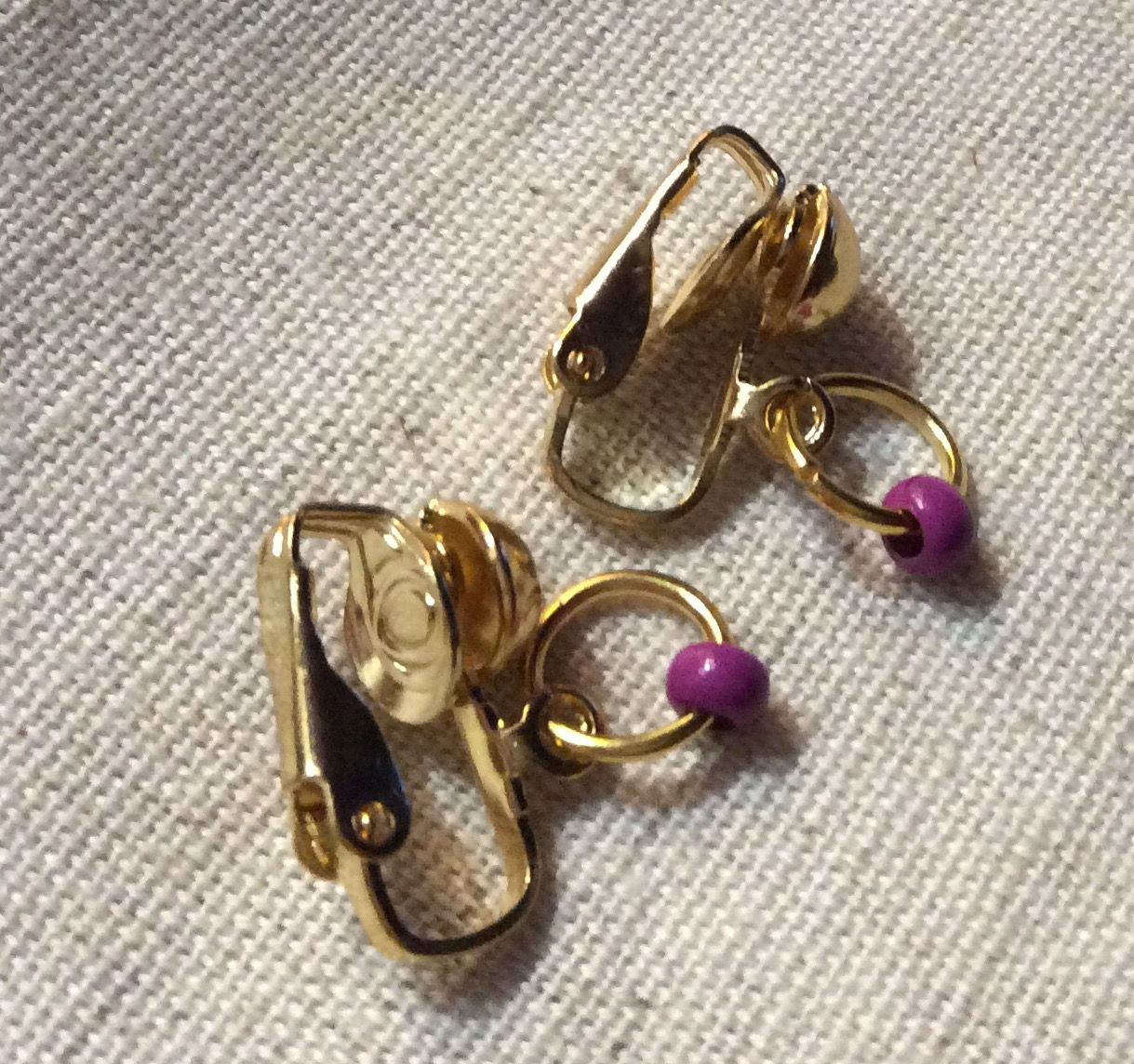 Cute clip on Earrings kid or adult