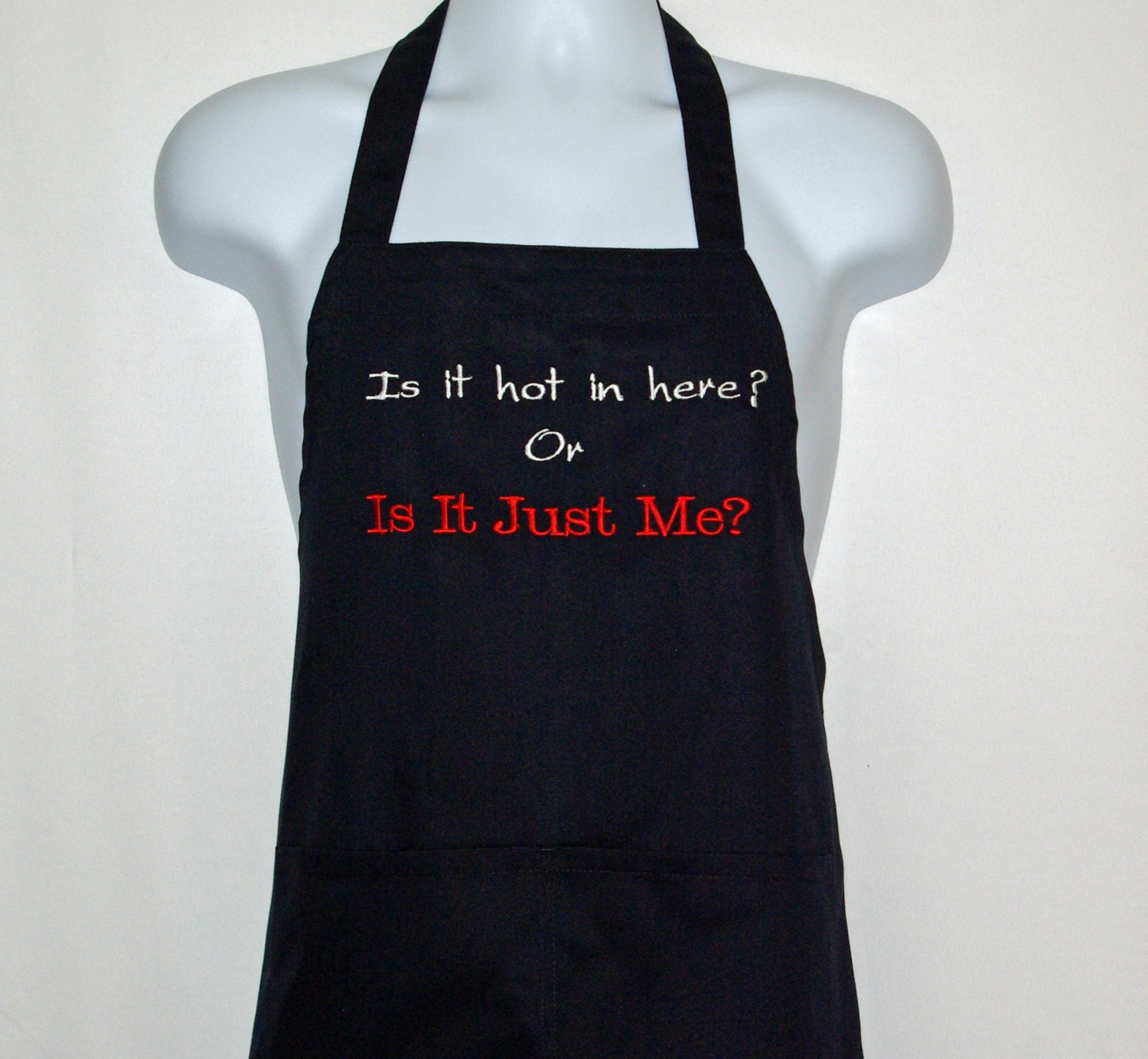 Funny Apron T For Hot Woman Sexy Man Is It Hot In Here 