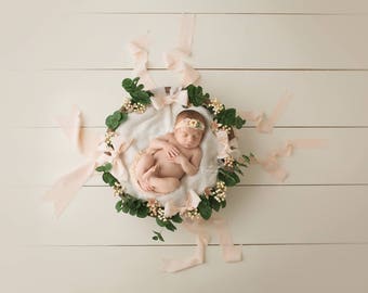 Digital Backdrop- "The Sweet Darling"- Newborn Digital Prop