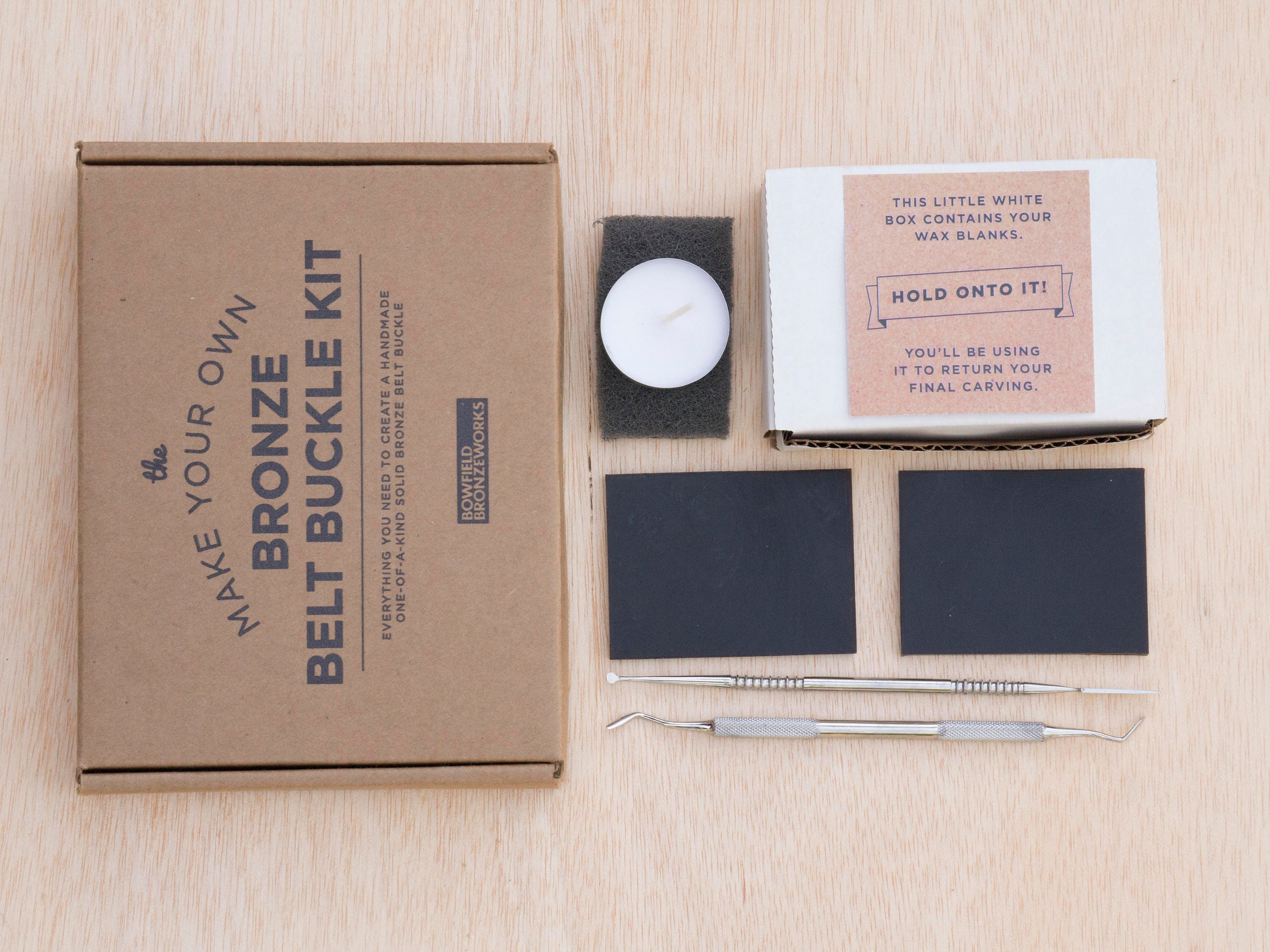 Sculpt Your Own Bronze Buckle Kit