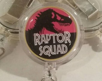 Jurassic Park inspired ID Badge Reel Clip