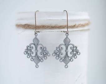 NEW The "Anna" Medium sized Filigree Earrings - Ultra Lightweight - Great for Gifts (22 colors)