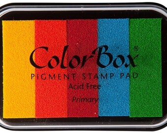 COLOR BOX Multi-Color Pigment Ink Stamp Pads