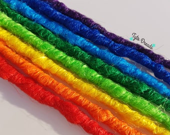 Rainbow Synthetic Dread Accent Kit - 8 SE's