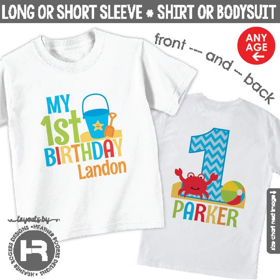 birthday beach shirts