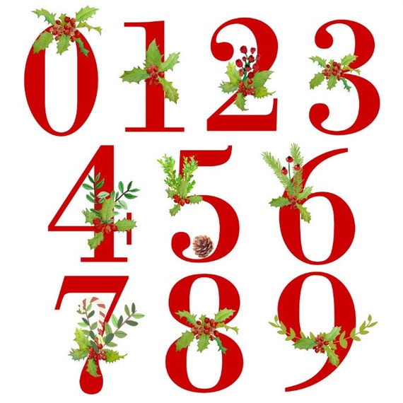 red christmas alphabet number printables christmas alphabet