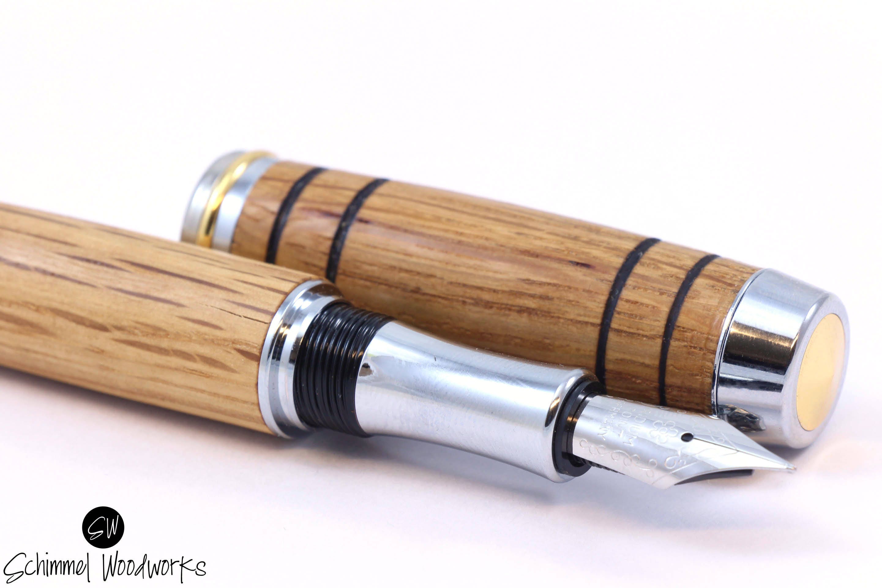 Makers mark whiskey barrel wood pen pen and ink ink pen pen