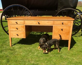 Federalist Style Cherry Desk **2017 Vintage**