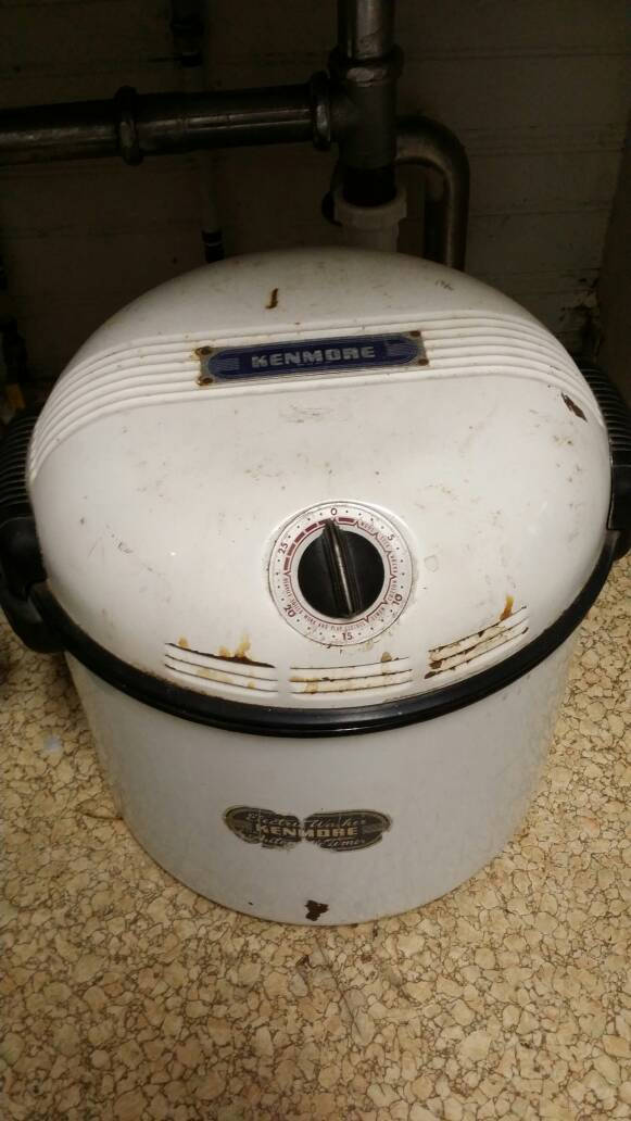 Vintage Kenmore Washing Machine Table Top Size