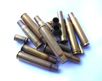 Empty Bullet Shells - Brass Bullet Shells - Altered Art - Steampunk - Bullet Casings
