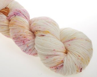 Sock Yarn Hand Dyed Yarn 'Monarch' - Hand dyed Wool Yarn Superwash