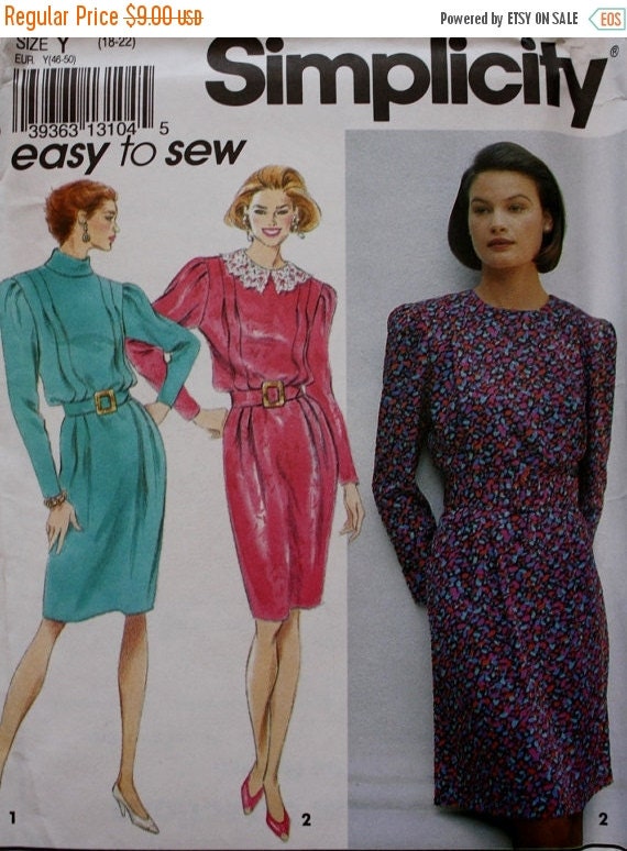 Simplicity 8044 Dress and Belt Sewing by BluetreeSewingStudio