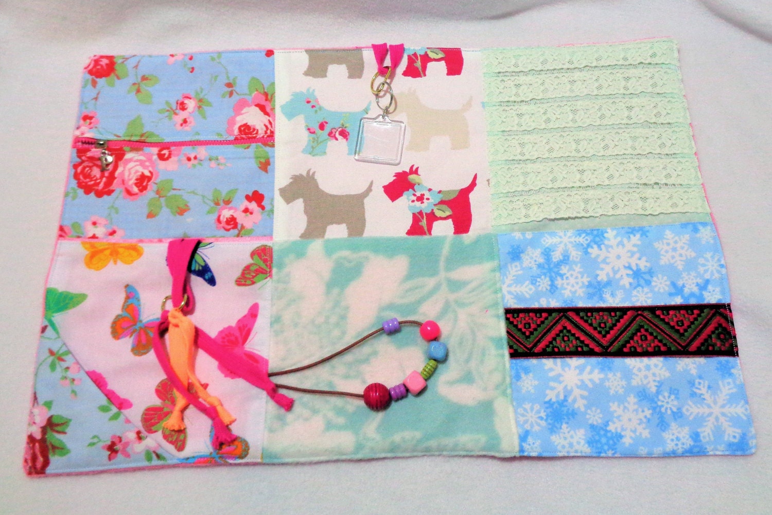 Dementia Alzheimer's Fiddle Blanket Fidget Quilt Lap