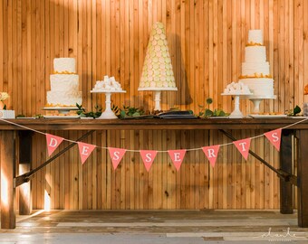 Dessert table banner | Etsy