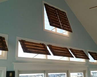 Custom Havana Style Shutters