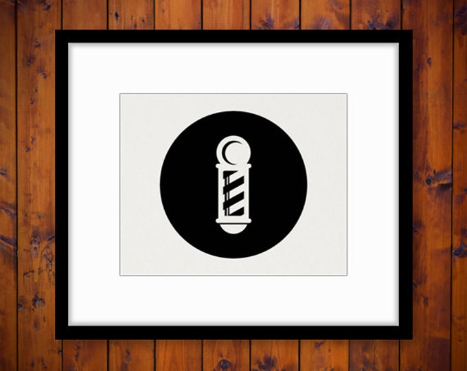 Barber Pole Graphic Image Printable Barber Shop Icon Download Hairdesser Salon Hair Digital Antique Clip Art Jpg Png HQ 300dpi No.4443