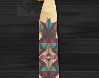 Kaleidoscope tie Art Men's tie Neckties Geometric