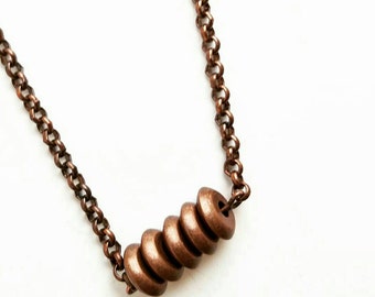 copper quintet choker