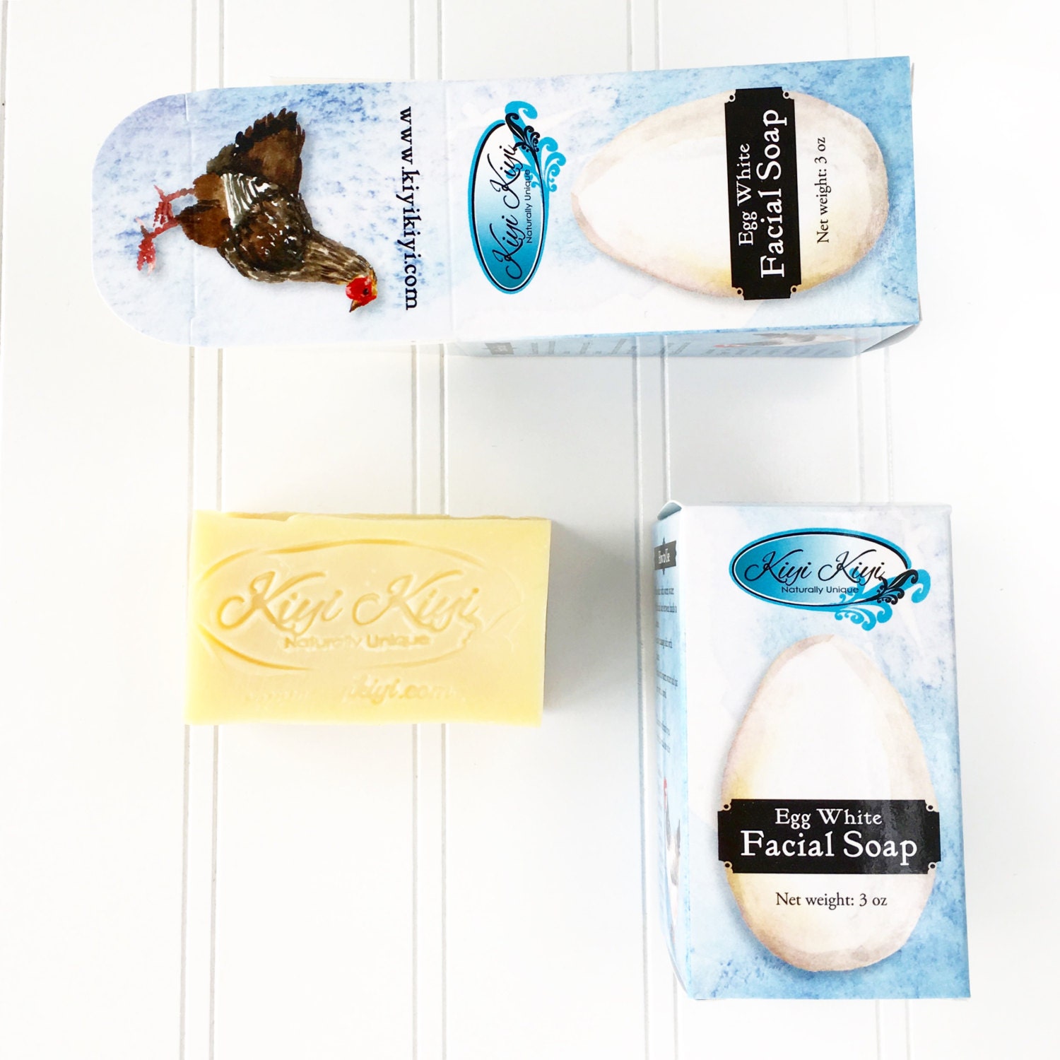 Egg White Facial Soap Handmade All Natural Facial Bar Gentle