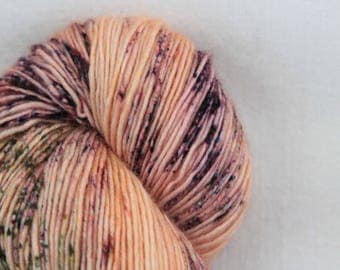 Hand-dyed yarn - sock yarn - superwash - merino - dyed-to-order - speckles - PETITE