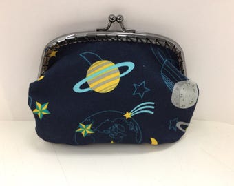 Stars and Planets Coin Purse
