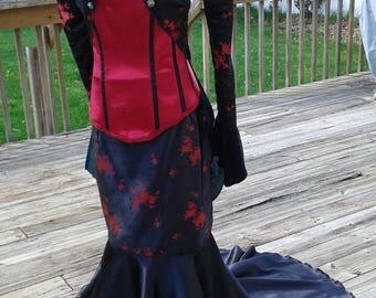Chinese Brocade Steampunk set