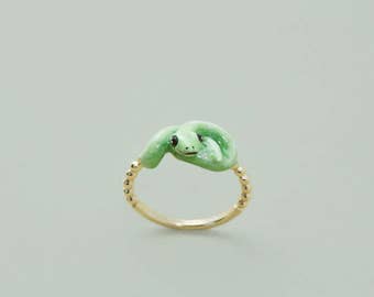 Snake Ring - Chinese zodiac animals. Sign - Snake jewellery