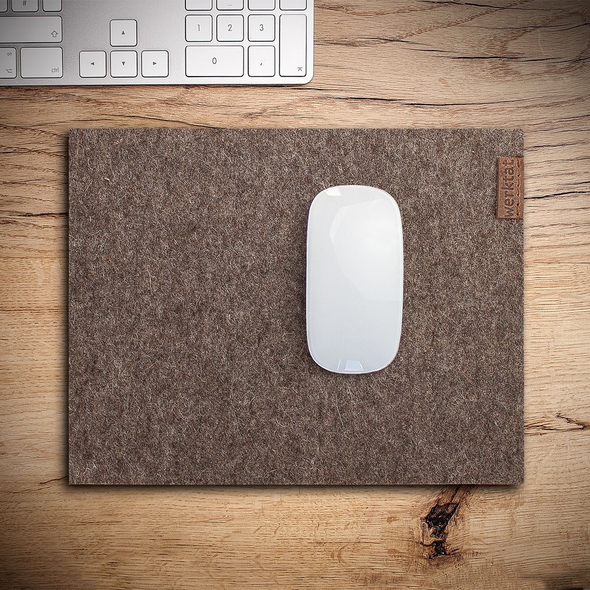 mouse pad mousepad mouse mat mousemat felt merino wool nature