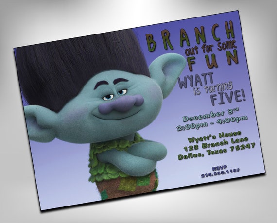 Branch Invitations Trolls 6